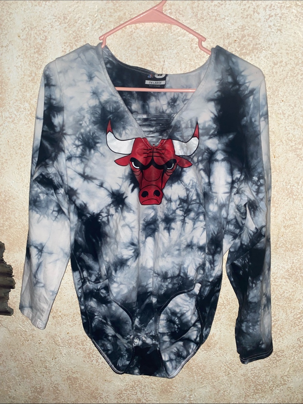 NBA Chicago Bulls Long Sleeve Bodysuit